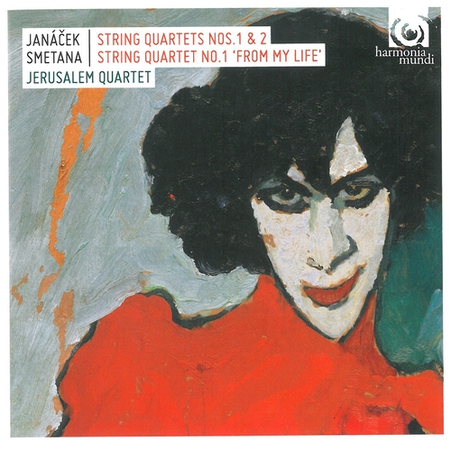 Couverture QUATUOR CORDES 1,2 (+ SMETANA: QUATUOR 1) de Leos JANACEK