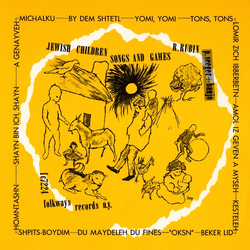 Couverture JEWISH CHILDREN SONGS AND GAMES de Pete SEEGER