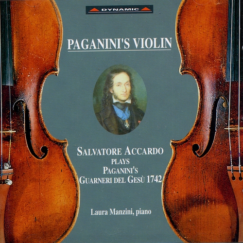 Couverture ACCARDO PLAYS PAGANINI'S GUARNERI DEL GESÙ 1742