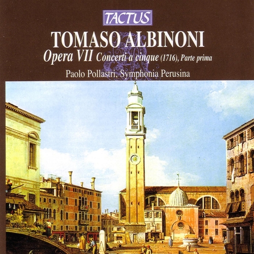 Couverture CONCERTI OP.7: 1-5,10 / 3 CONCERTOS HAUTBOIS (INEDITS) de Tommaso ALBINONI