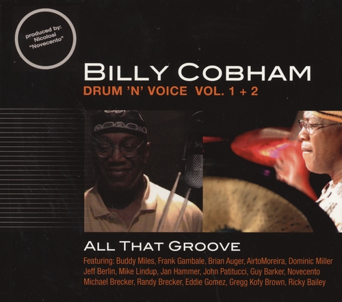 Couverture DRUM'N'VOICE, VOL.1+2 de Billy COBHAM