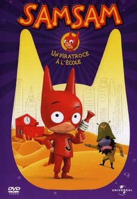 Couverture SAMSAM - UN PIRATROCE À L'ÉCOLE de Clément RÉVÉREND