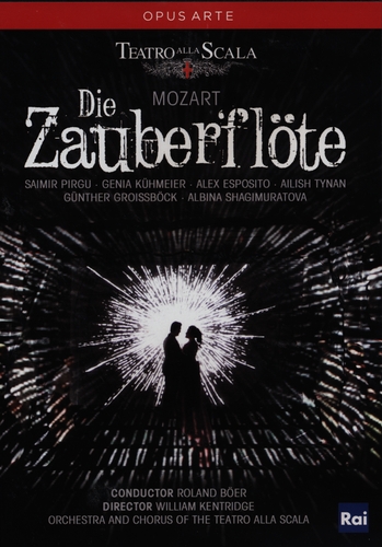 Couverture DIE ZAUBERFLOTE de Wolfgang Amadeus MOZART