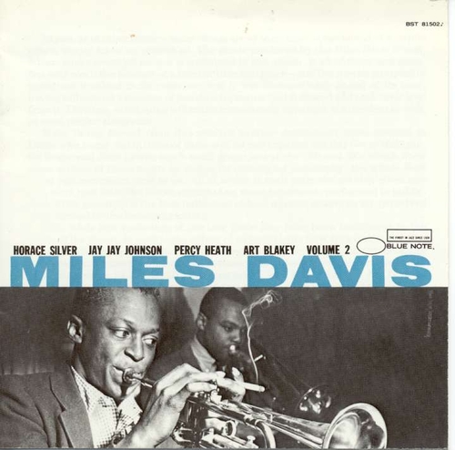 Couverture MILES DAVIS VOLUME 2 de Miles DAVIS