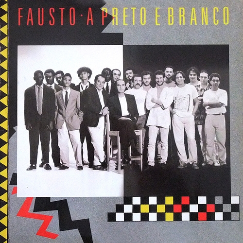 Couverture A PRETO E BRANCO de FAUSTO