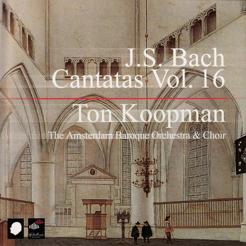 Couverture CANTATE:  16,27,39,43,49,79,82,102,170 (VOL.16) de Johann Sebastian BACH