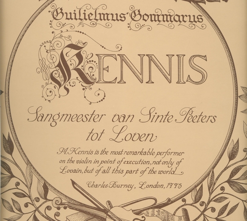 Couverture SONATES,SINFONIA,HAEC DIES,VICTIMAE PASCALI.. de Guillaume KENNIS