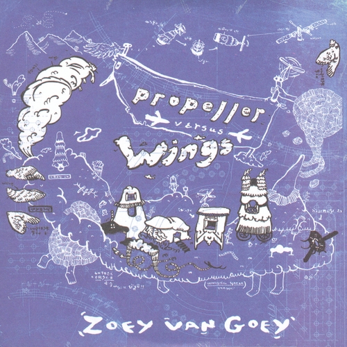 Couverture PROPELLER VERSUS WINGS de ZOEY VAN GOEY