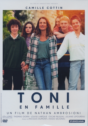 Couverture TONI EN FAMILLE de Nathan AMBROSIONI