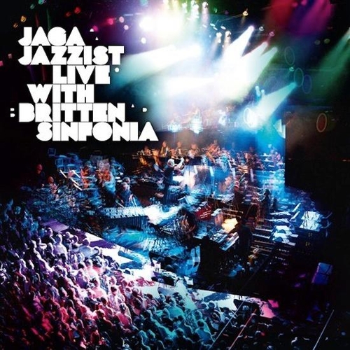 Couverture LIVE WITH BRITTEN SINFONIA de JAGA JAZZIST