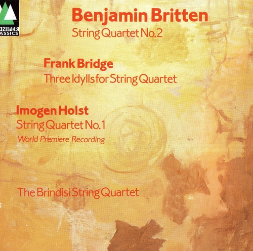Couverture QUATUOR CORDES 2 (+ BRIDGE, IMOGEN HOLST) de Benjamin [Lord] BRITTEN