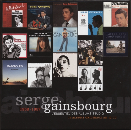 Couverture INTÉGRALE SERGE GAINSBOURG ET SES INTERPRÈTES de Serge GAINSBOURG