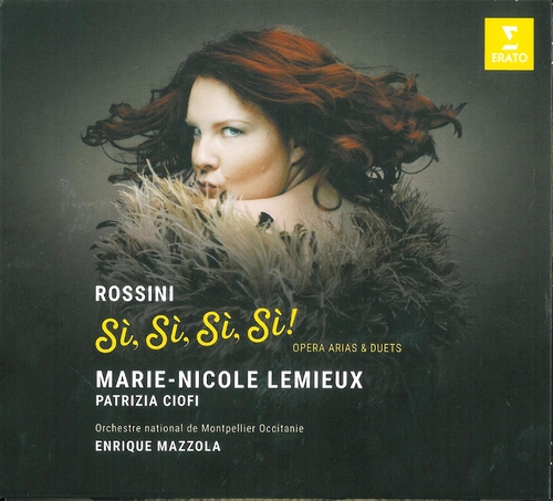 Couverture SI,SI,SI,SI! OPERA ARIAS & DUETS de Gioacchino ROSSINI