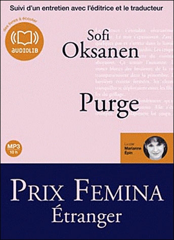 Couverture PURGE (CD-MP3) de Sofi OKSANEN