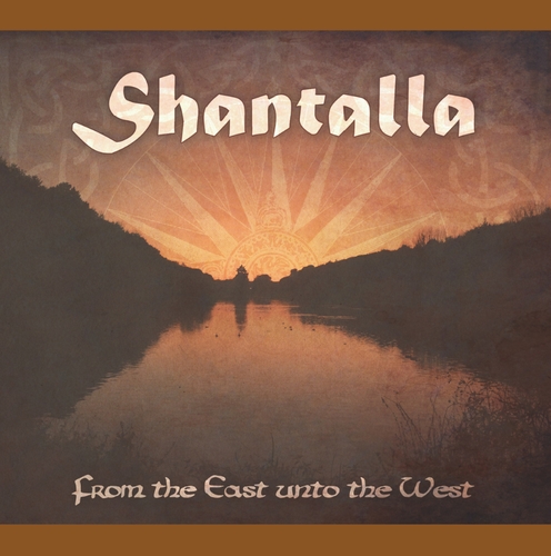 Couverture FROM EAST INTO WEST de SHANTALLA