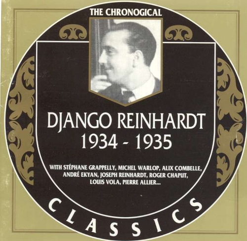 Couverture DJANGO REINHARDT 1934-1935 de Django REINHARDT