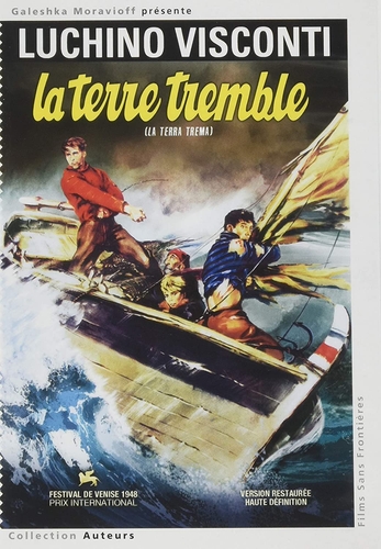 Couverture LA TERRE TREMBLE de Luchino VISCONTI