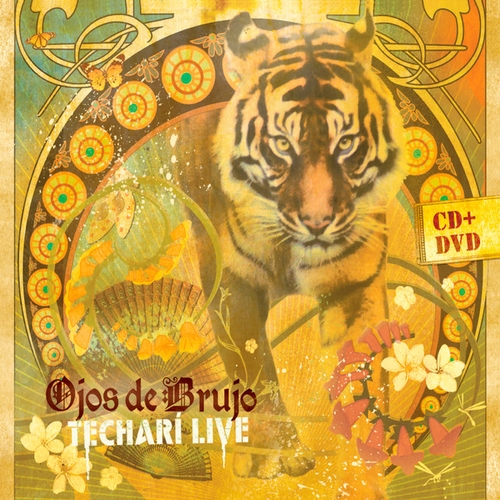 Couverture TECHARI LIVE de OJOS DE BRUJO