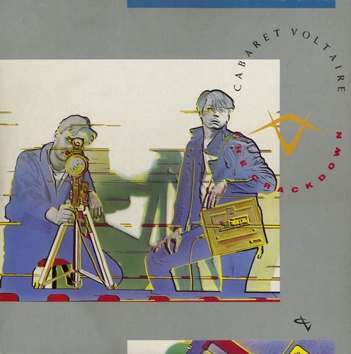 Couverture THE CRACKDOWN de CABARET VOLTAIRE