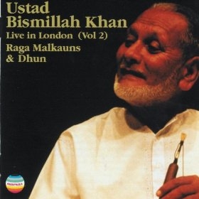 Couverture LIVE IN LONDON VOL.2: RAGA MALKAUNS & DHUN de Bismillah KHAN