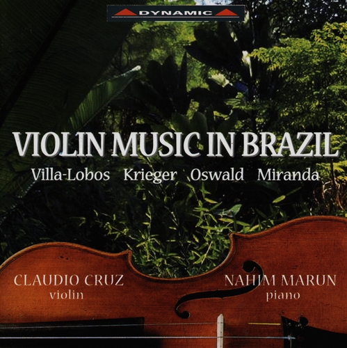 Couverture SONATE VIOLON PIANO 1,2 (+ KRIEGER, OSWALD, MIRANDA) de Heitor VILLA-LOBOS