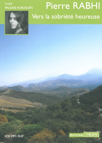 Couverture VERS LA SOBRIÉTÉ HEUREUSE de Pierre RABHI