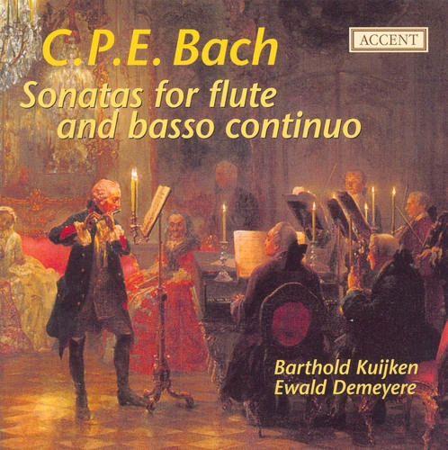 Couverture SONATES FLÛTE & CONTINUO (11) (CLAVECIN & FORTE PIANO) de Carl Philipp Emanuel BACH