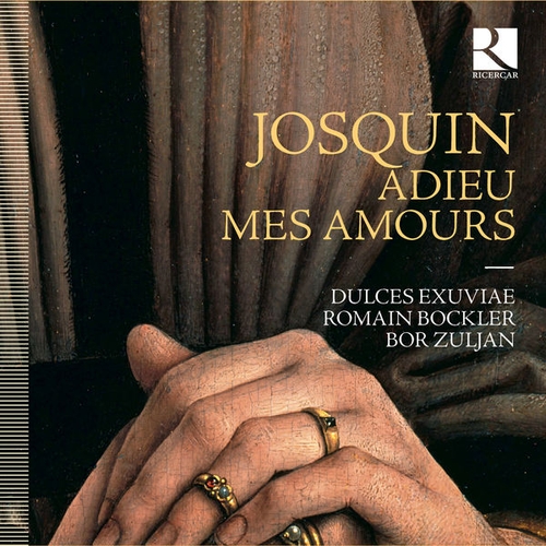 Couverture ADIEU MES AMOURS de JOSQUIN DES PRES