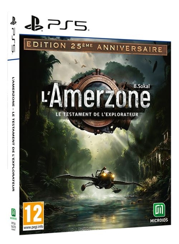 Couverture L'AMERZONE : LE TESTAMENT DE L'EXPLORATEUR