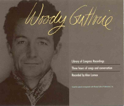 Couverture LIBRARY OF CONGRESS RECORDINGS de Woody GUTHRIE