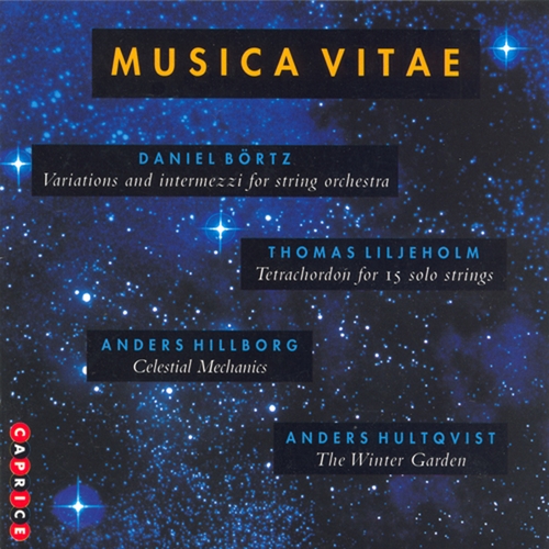 Couverture VARIATIONS ET INTERMEZZI CORDES (+ LILJEHOLM, HILLBORG...) de Daniel BÖRTZ