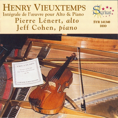 Couverture INTEGRALE POUR ALTO PIANO de Henri VIEUXTEMPS