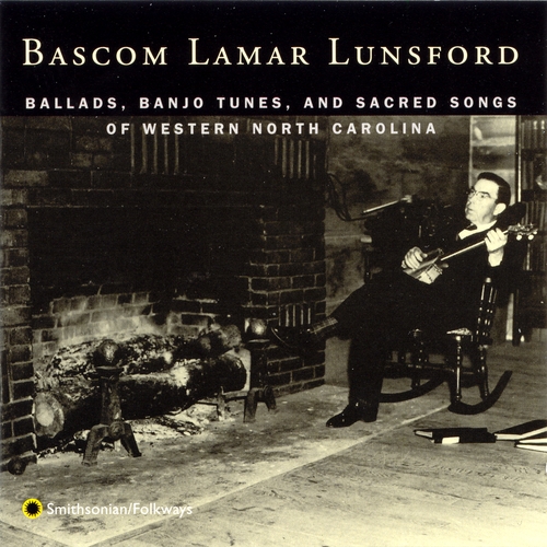 Couverture BALLADS, BANJO TUNES & SACRED SONGS OF WEST. NORTH CAROLINA de Bascom Lamar LUNSFORD