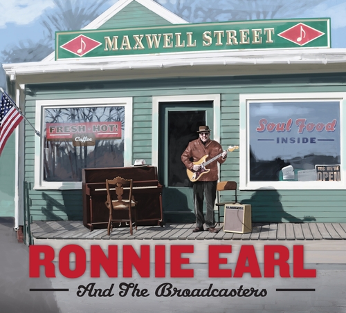 Couverture MAXWELL STREET de Ronnie EARL AND THE BROADCASTERS