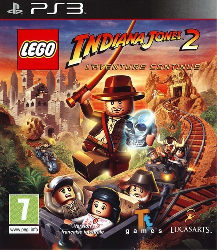 Couverture LEGO INDIANA JONES 2 - PS3