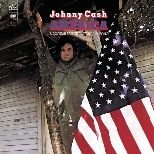 Couverture AMERICA: A 200-YEAR SALUTE IN STORY AND SONG de Johnny CASH