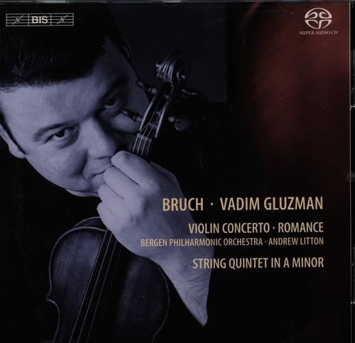 Couverture CONCERTO VIOLON 1 / ROMANCE OP.85 / QUINTETTE CORDES de Max BRUCH