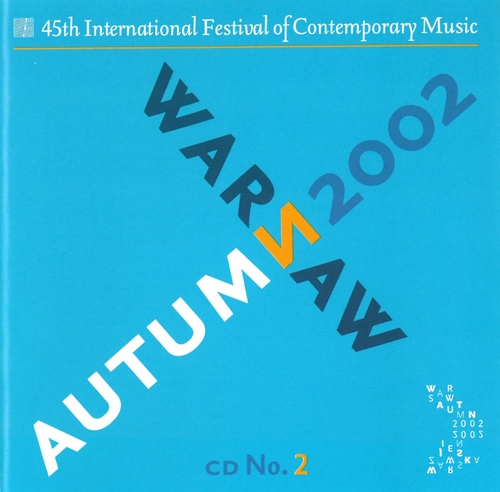 Couverture WARSAW AUTUMN 2002 (LASON/ BERGER/ LUBLIN/ ZYCH)