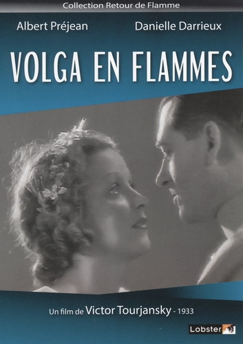 Couverture VOLGA EN FLAMMES de Victor TOURJANSKY
