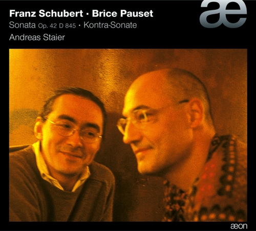 Couverture KONTRA-SONATE (+ SCHUBERT: SONATE OP.42, D.845) de Brice PAUSET
