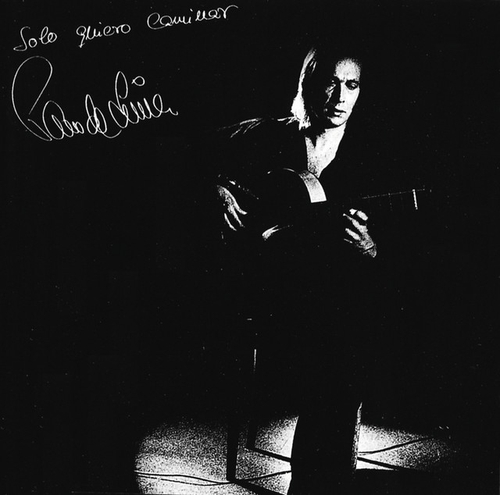 Couverture SOLO QUIERO CAMINAR de Paco DE LUCIA