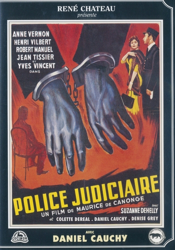 Couverture POLICE JUDICIAIRE de Maurice de CANONGE