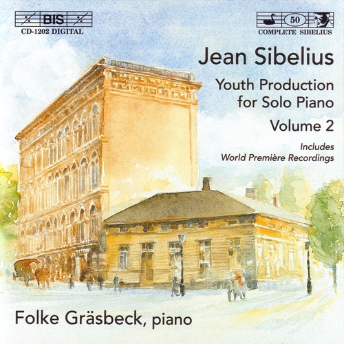 Couverture PIANO: OEUVRES DE JEUNESSE (VOL.2) de Jean SIBELIUS