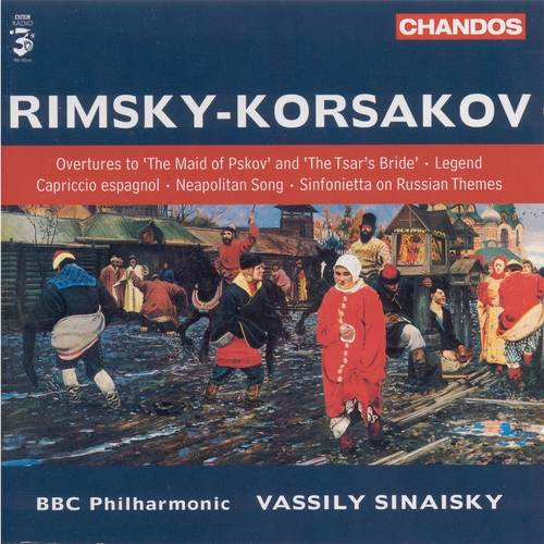 Couverture CAPRICCIO ESPAGNOL/ LEGENDE OP.29/ SINFONIETTA OP.31... de Nicolas RIMSKY-KORSAKOV