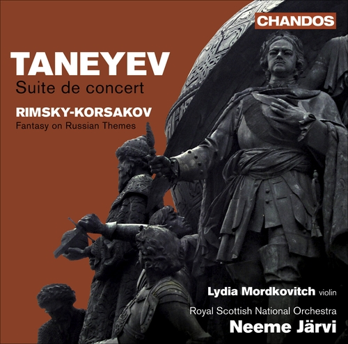 Couverture SUITE DE CONCERT (+RIMSKY-KORSAKOV) de Sergey Ivanovich TANEIEV
