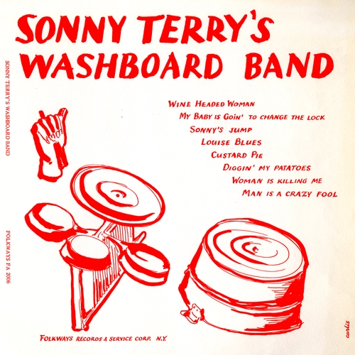 Couverture SONNY TERRY'S WASHBOARD BAND de Sonny TERRY