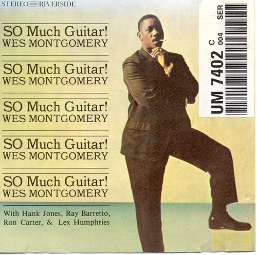 Couverture SO MUCH GUITAR! de Wes MONTGOMERY