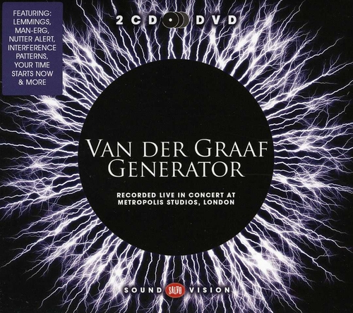 Couverture RECORDED LIVE IN CONCERT AT METROPOLIS STUDIO, LONDON de VAN DER GRAAF GENERATOR