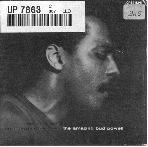 Couverture THE AMAZING BUD POWELL de Bud POWELL
