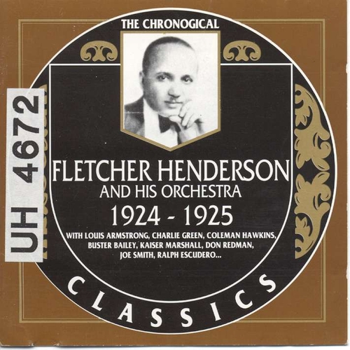Couverture 1924-1925 de Fletcher HENDERSON & HIS ORCHESTRA